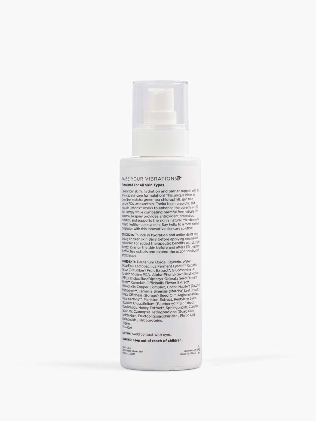 Vibrant Elevate - Cucumber Photodynamic Toner image 5